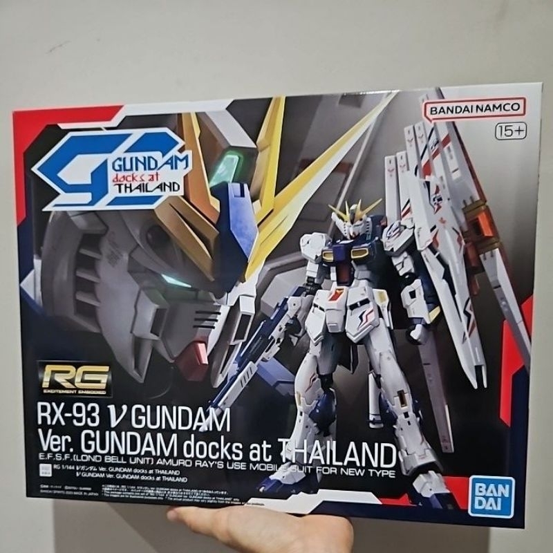 RG 1/144 Nu Gundam Ver. GUNDAM docks at THAILAND