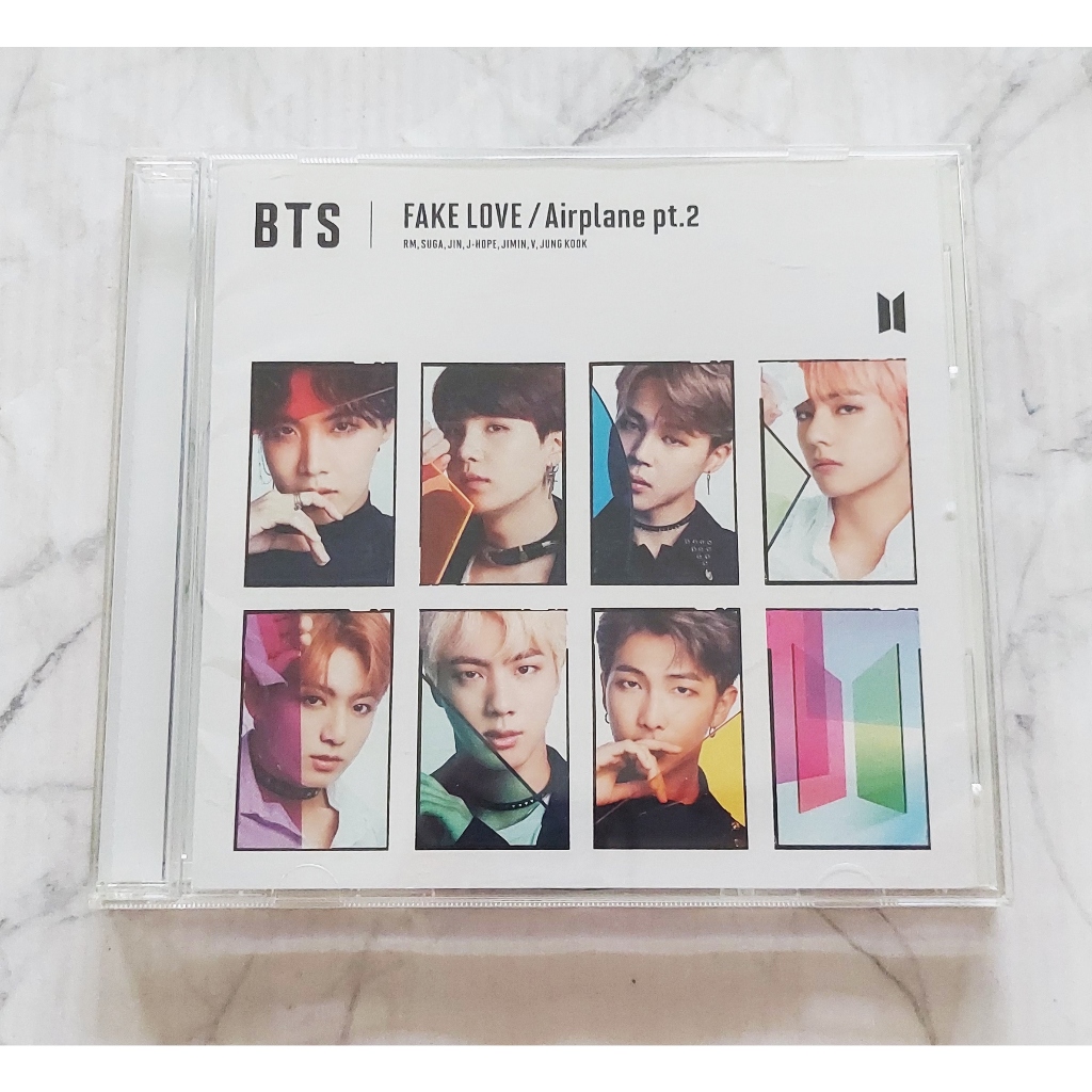 อัลบั้ม ญี่ปุ่น BTS - FAKE LOVE / Airplane pt.2 Japanese Album เวอร์ FC Limited ของแท้ แกะแล้ว พร้อม