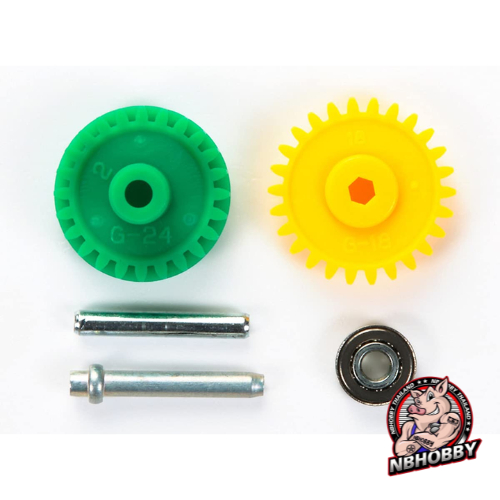 Tamiya Item 15434 – High Speed EX Counter Gear Set (Gear Ratio 3.7:1)