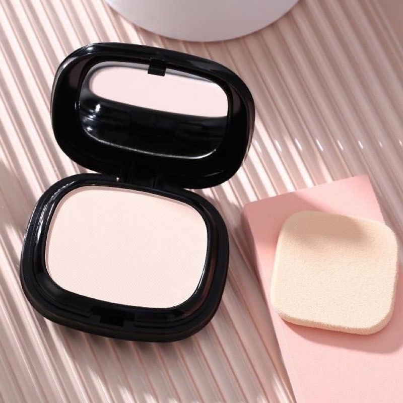 L392 Lameila แป้งตลับสองชั้น เนื้อแมทผสมรองพื้น คุมมัน ปกปิดรูขุมขน ติดทนนาน