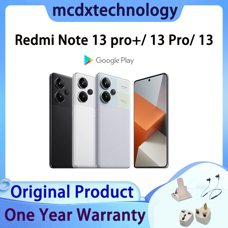 Xiaomi Redmi Note 13 pro+/ Redmi Note 13 pro/ Redmi Note 13/  Mediatek Dimensity 7200 Ultra 120W wired