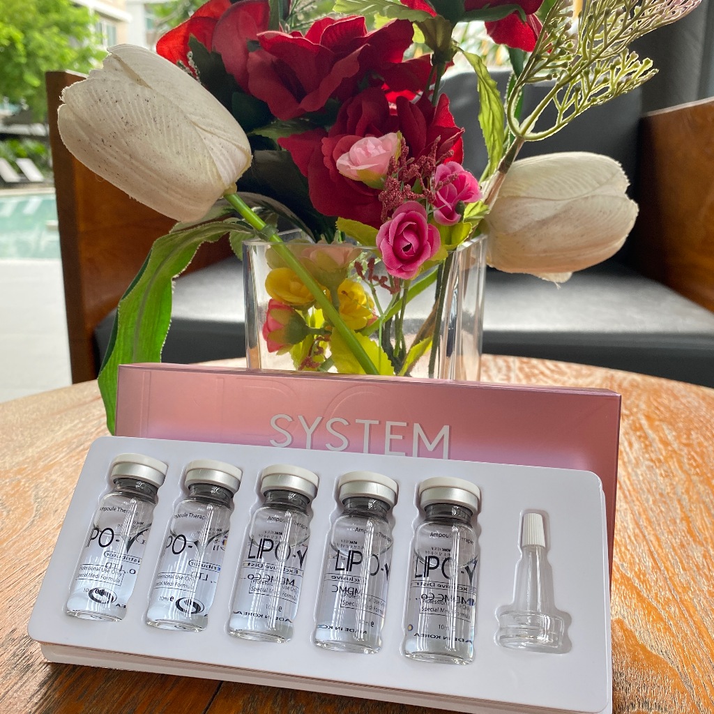 (ราคายกกล่อง 5 ขวด) ไลโป ซิสเท็ม เซรั่ม LIPO V SYSTEM SERUM