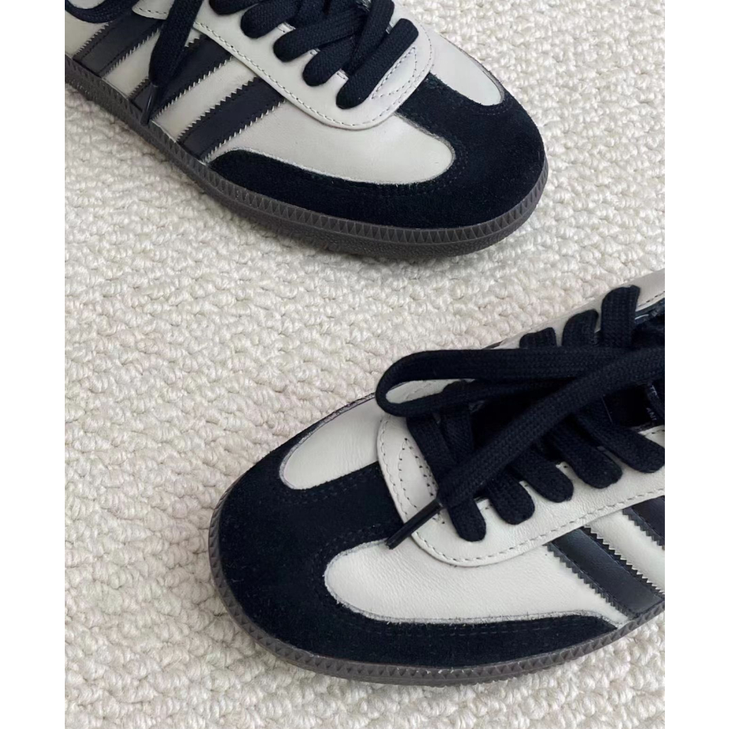 (ของแท้ 100%) adidas originals Samba og รองเท้าผ้าใบลำลองและสบายสำหรับผู้ชายและผู้หญิง