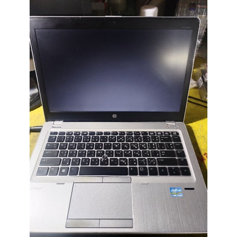 โน๊ตบุ๊คมือสองราคาถูก Notebook HP Core i5+Ram 8 gb + SSD (Elitebook Folio 9470M)