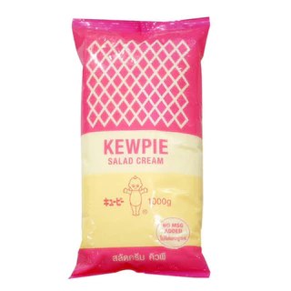 สลัดครีม QP สีชมพู 1000G.