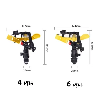 SPRINGER N14 สปริงเกอร์ ปรับองศาได้ รัศมีการยิงน้ำ 9-12 เมตร เกลียวนอก 4หุน กับ 6หุน