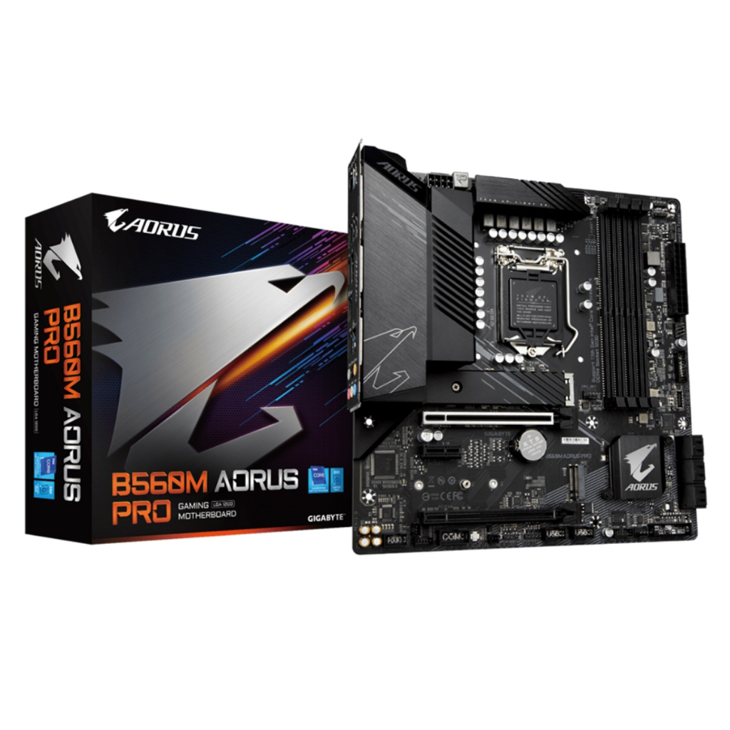 MAINBOARD (เมนบอร์ด) 1200 GIGABYTE B560M AORUS PRO มือสอง ประกันไทย