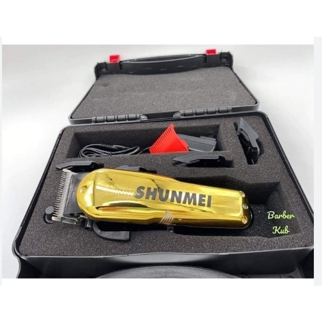 SHUNMEI 808A ปัตตาเลี่ยนไร้สาย (อยู่ไทยพร้อมส่ง) ปัตตาเลี่ยน เครื่องแน่น แรงดี เสียงไม่ดัง แต่งบาง เ