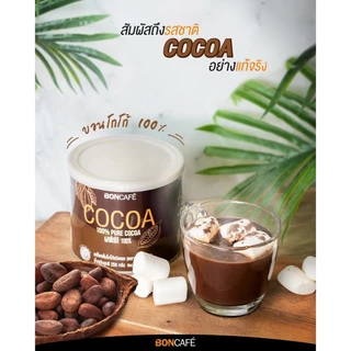 (แพ็คคู่) Boncafe - Boncocoa บอนโกโก้ 100% (500 กรัม) 2 ถุงฟอยล์