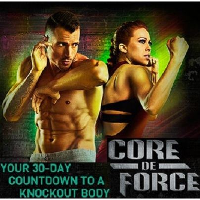 CORE DE FORCE fitness program โปรแกรมออกกำลังกาย  (Flash Drive)
