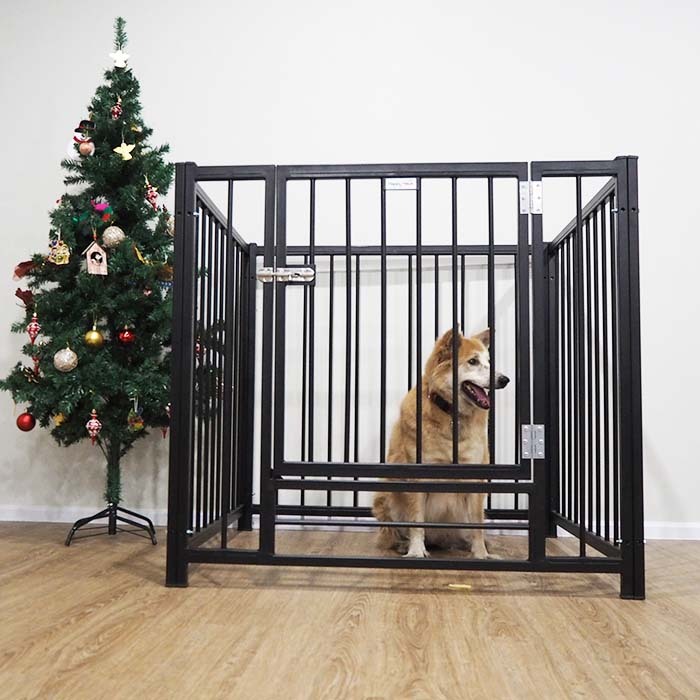 คอกกั้นสุนัขแข็งแรงพิเศษ MX เดี่ยว ขนาด  1X1 เมตร Happyhaus