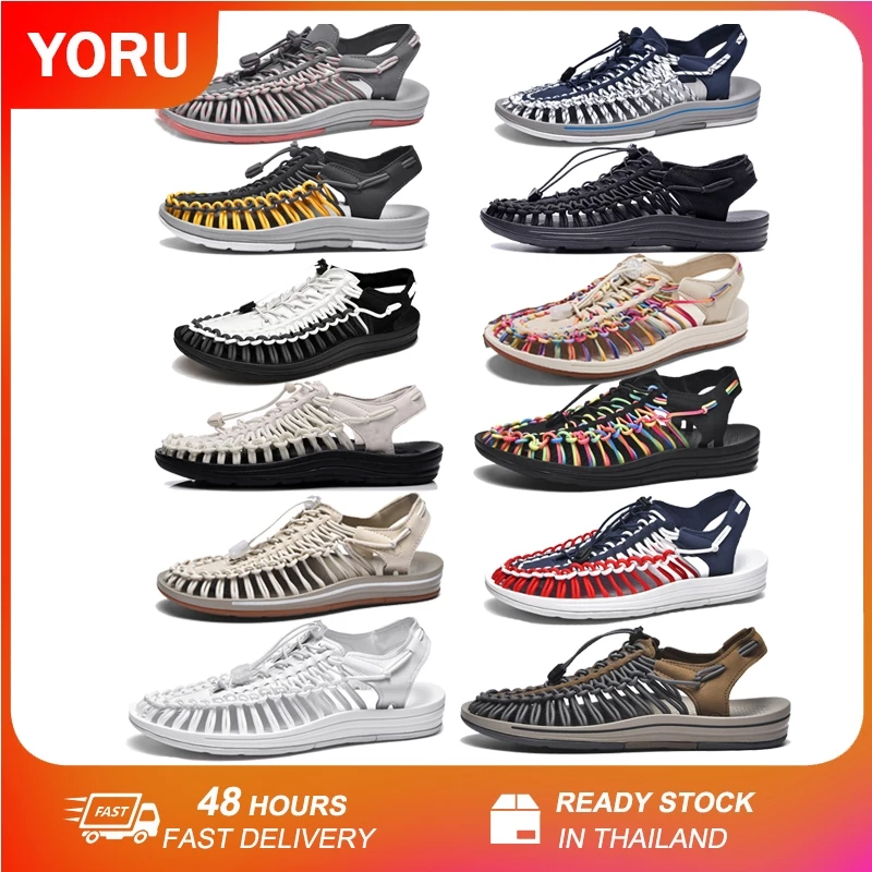 299TH-🔥รองเท้าแตะรัดส้น สไตล์ Sandal ชาย หญิง สวมใส่สบายเท้า