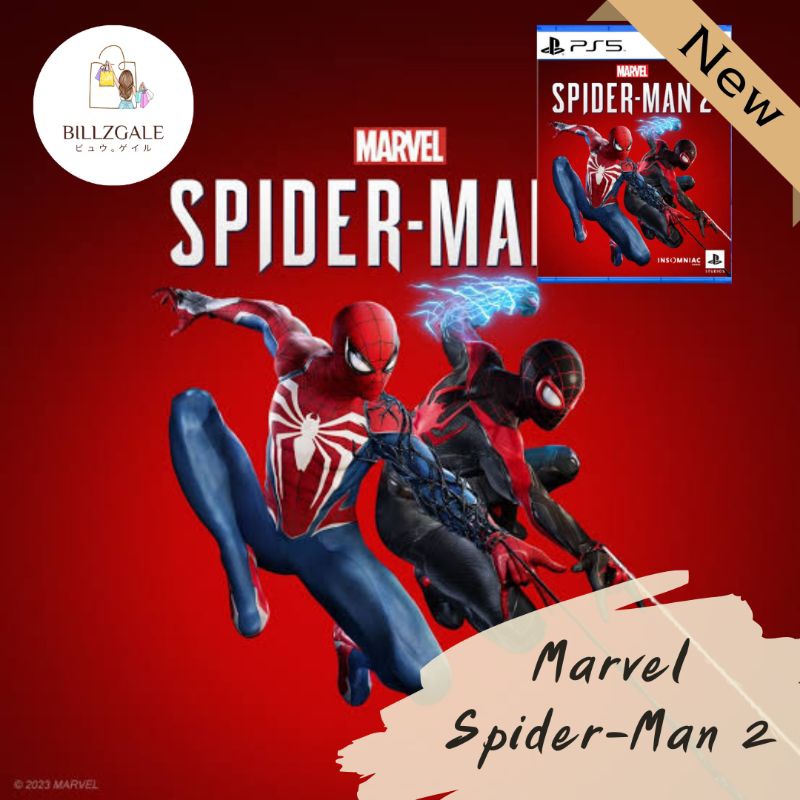 [🔥 โปร 7.1 ลด 20% เหลือ 1,800 บาท โค้ดทักแชท💥] (พร้อมส่งจาก กทม.) PS5 | Marvel Spider-Man 2