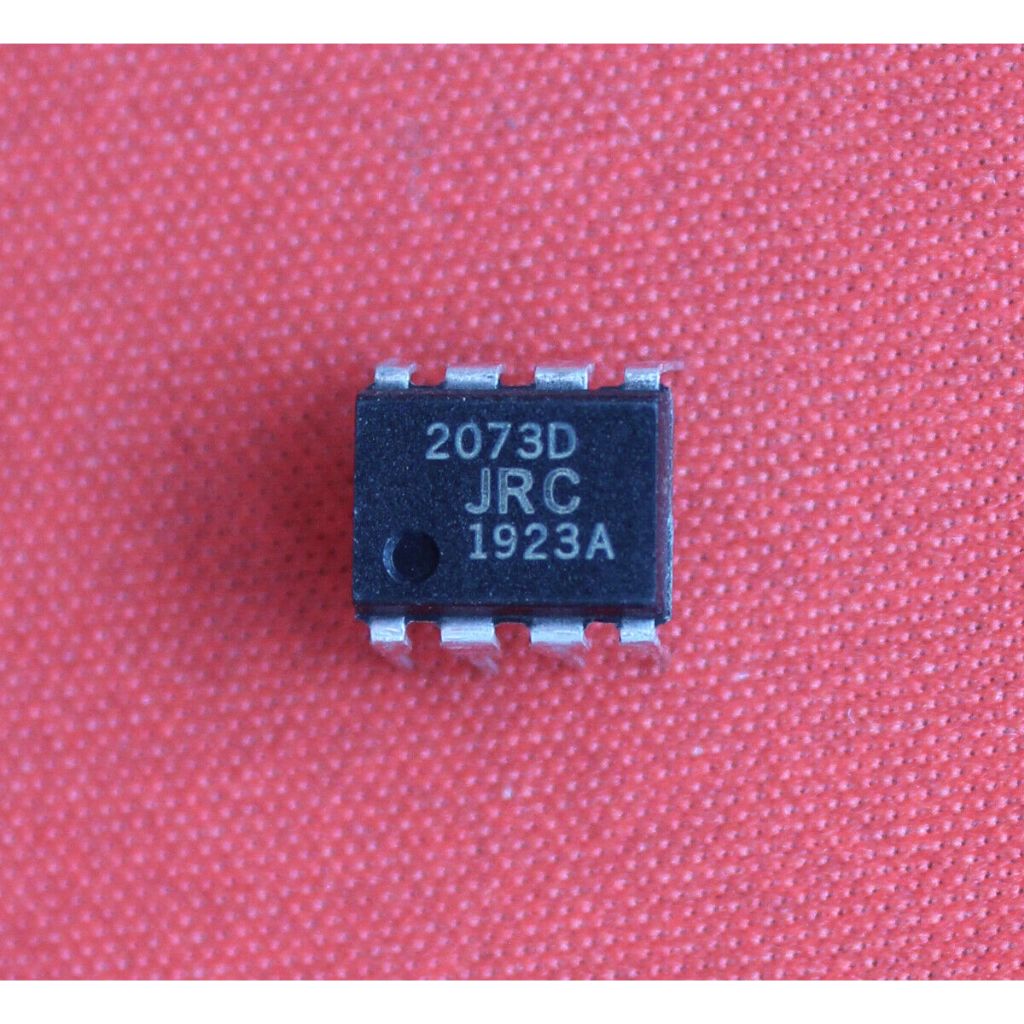 NJM2073D IC AMP CLSS AB MONO/STER 2W 8DIP dual low voltage power amplifier circuit Integrated