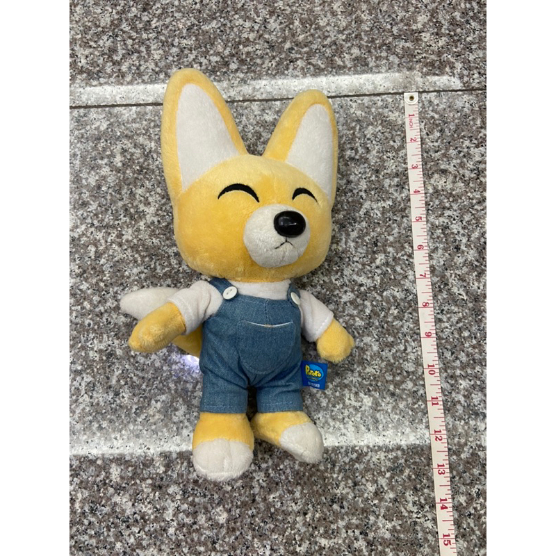 ตุ๊กตานกเพนกวิน Little Fox Eddy Plush Pororo ลิขสิทธิ์แท้ มือ2