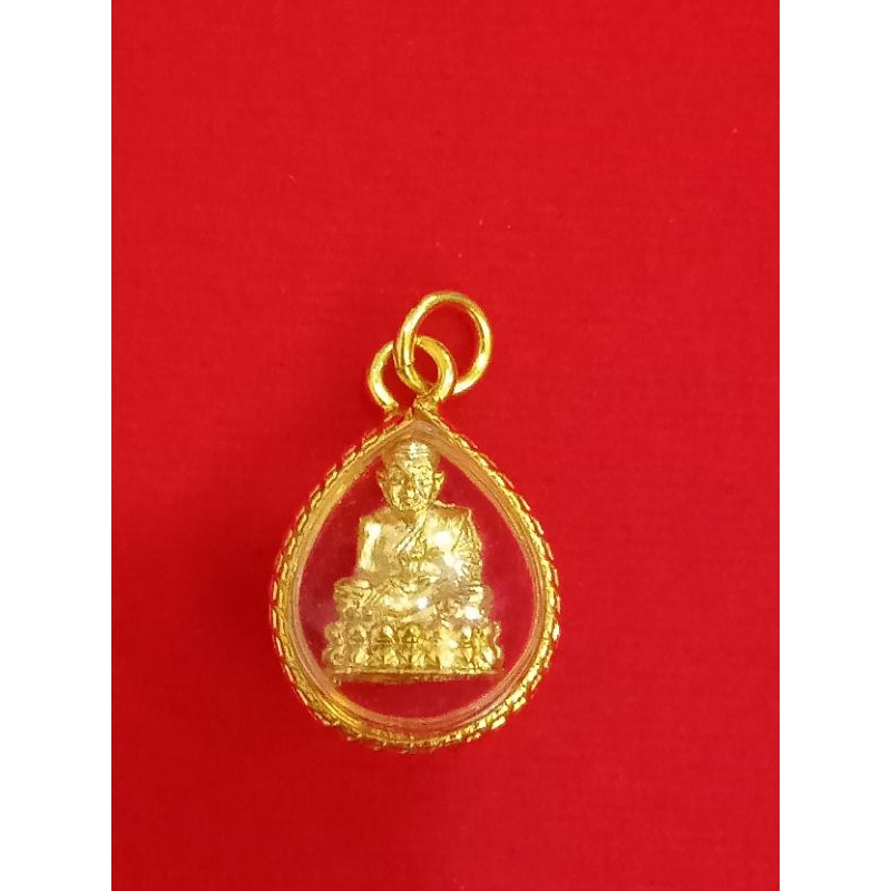 จี้พระ หลวงปู่ทวด  หุ้มทอง 96.5% จี้พระมงคล กันน้ำ 100% ไม่ลอก ไม่ดำ จิวเวลรี่