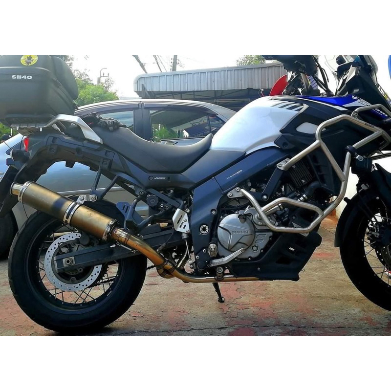 คอท่อสแตนเลส v-storm โฉมใหม่ (ท่อเตี้ย)