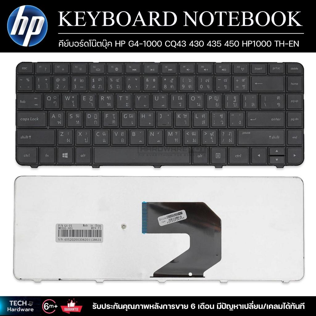 คีย์บอร์ดโน๊ตบุ๊ค KEYBOARD HP G4-1000 CQ43 430 435 450 HP1000