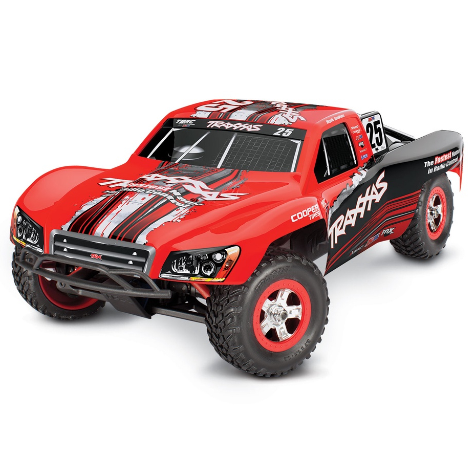 รถบังคับ Traxxas Slash 4X4 ขนาด 1/16 มอเตอร์ Titan® 12T 550 สปีด Waterproof XL-2.5 ESC ระบบขับเคลื่อ