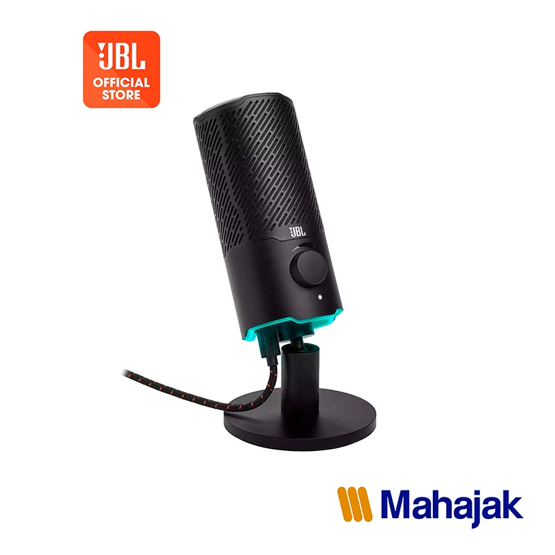 JBL Quantum Stream ไมโครโฟนคอนเดนเซอร์สำหรับสตรีมเมอร์ รับเสียงได้ทั้งแบบทางเดียวและรอบทิศทาง