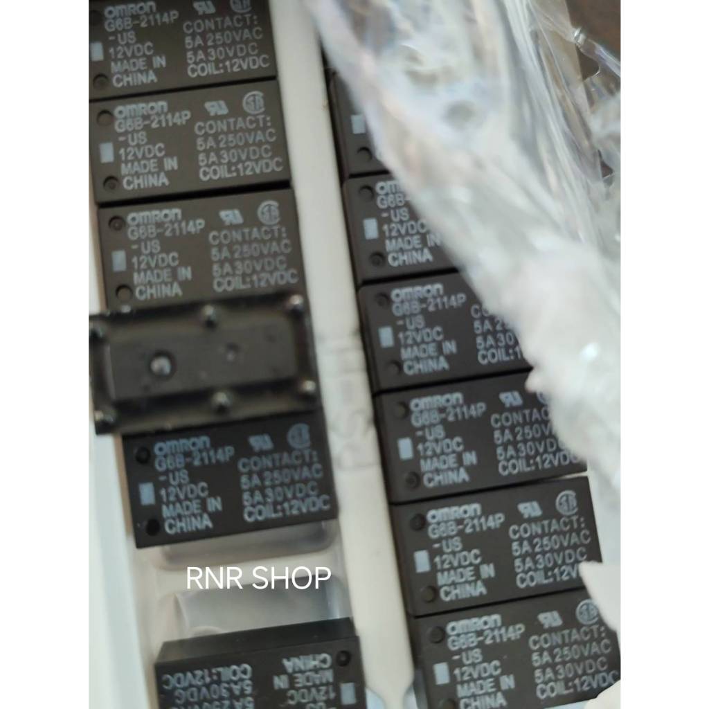 G6B-1114P 1174P 2114P 2214P 2014P-FD-US-P6B-DC5V 12V 24VDC G6B-2114P-US 12VDC Omron 6-pin 5A แท้