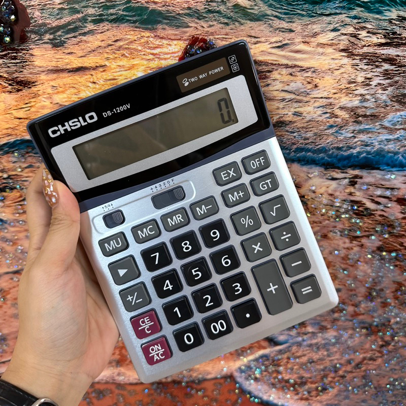 เครื่องคิดเลข หน้าจอ 12 หลัก รุ่น CASIO-DM-1200V-05h-Rat ราคา ถูกที่สุด ดีลบีเคเค แกลเลอรีภาพที่ 5