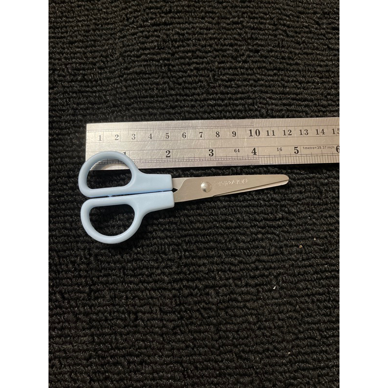 (1โหล/12อัน) กรรไกร ปลายมน มีปลอกพลาสติกแข็ง ลายน่ารัก - รูปที่ 6