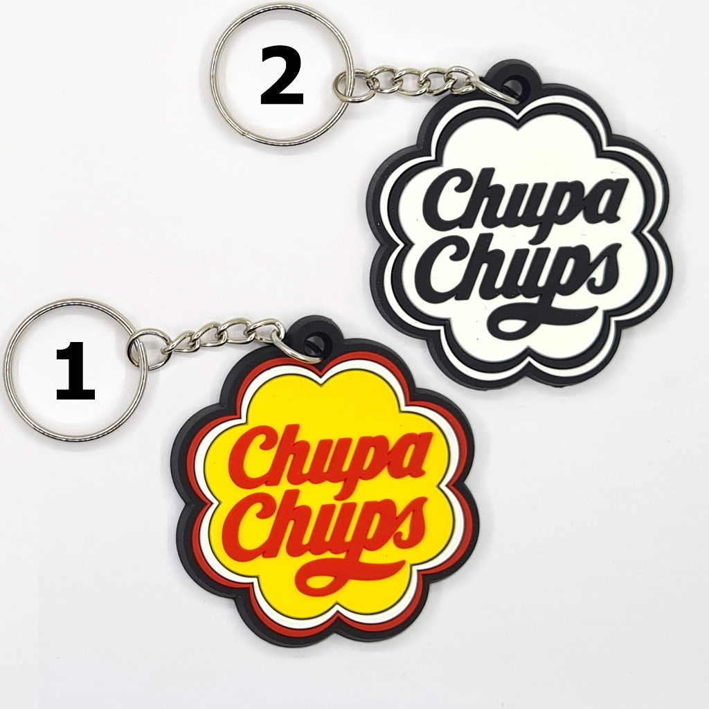พวงกุญแจยาง Chupa Chups จูปา จุ๊ปส์
