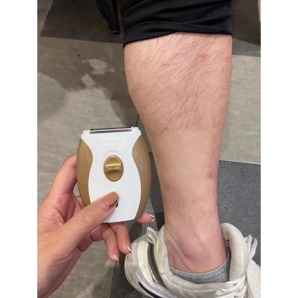 lady shaver WT01 เครื่องถอนขนไฟฟ้า ไร้สายชาร์จไฟผ่านUSB ที่ถอนขนรักแร การโกนที่ไม่เจ็บปวด - รูปที่ 2