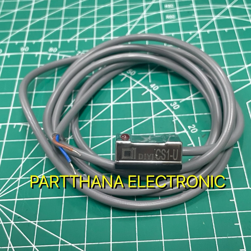 CS1-U (DC/AC 5-24V 100mA 10W )NO จับแม่เหล็ก 2สาย ใช้กับกระบอกลม (Reed Switch) งานแท้✅พร้อมส่งในไทย🇹