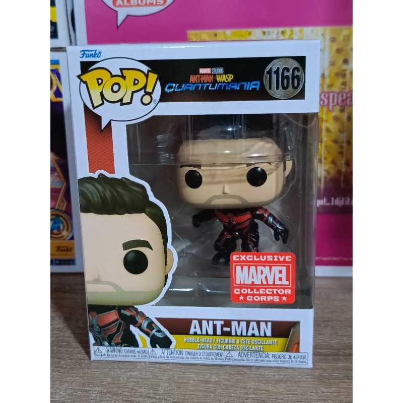 Funko Pop! : Antman and the Wasp Quantumania - Ant-Man Collectors Corps [ กล่องสินค้า - 8/10 ]