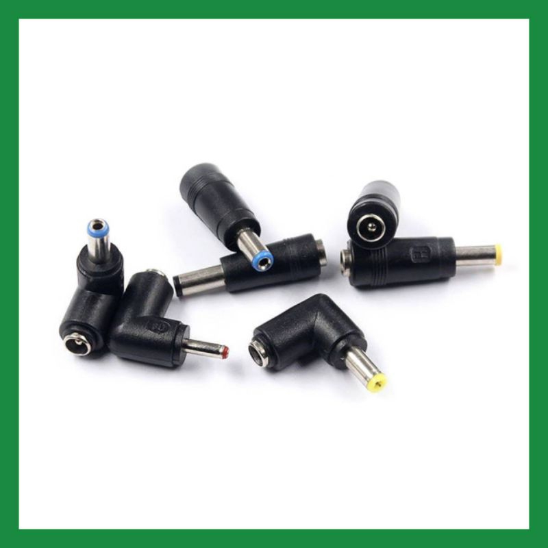หัวแปลงปลั๊กเชื่อม adapter DC ขนาด 5.5 × 2.1แปลงเป็นขนาดต่างๆ 8 ไซส์ ราคา ถูกที่สุด ดีลบีเคเค แกลเลอรีภาพที่ 6
