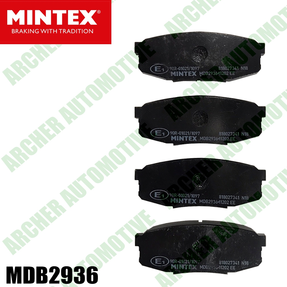 ผ้าเบรก หลัง (brake pad) TOYOTA Landcruiser 4.5 V8 TDi, 4.7 V8 (J200) ปี 2008