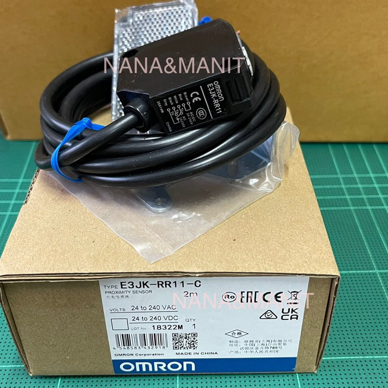 E3JK-RR11-C Photoelectric Sensor พร้อมส่งในไทย🇹🇭