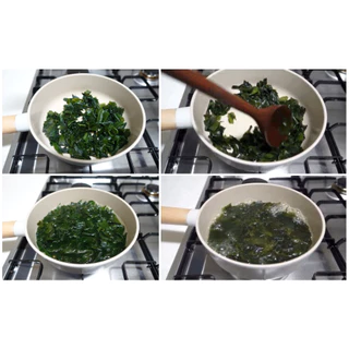 สาหร่ายวากาเมะ แห้ง 100g DRIED SEAWEED สาหร่ายเกาหลี ซุปสาหร่าย ซุปมิโซะ WAKAME 미역 สาหร่ายอบแห้ง
