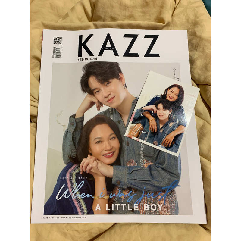 นิตยสาร Kazz Magazine มือหนึ่ง สำหรับปกหลังดูได้ในตัวเลือกสินค้าเลยนะคะ😁 #หนังสือมือหนึ่ง