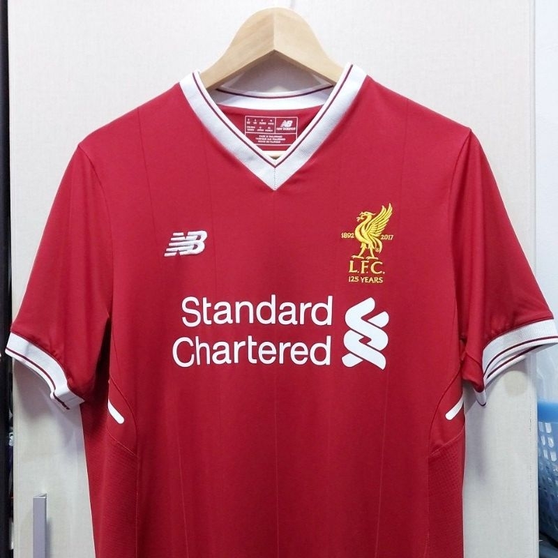 เสื้อลิเวอร์พูล Liverpool Home 2017-2018 (ครบรอบ 125 ปี)แท้