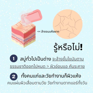 Kayu Cleanser คายู คลีนเซอร์ สบู่เหลว ผิวแห้งคัน สำหรับคนผิวแห้งและผู้สุงอายุ