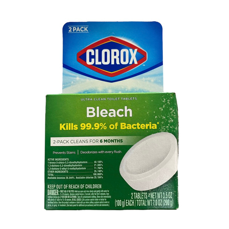 🔥มาแล้วพร้อมส่ง🔥 Clorox ก้อนทำความสะอาดชักโครก ใช้แล้วไม่ต้องขัด ของแท้ 100%