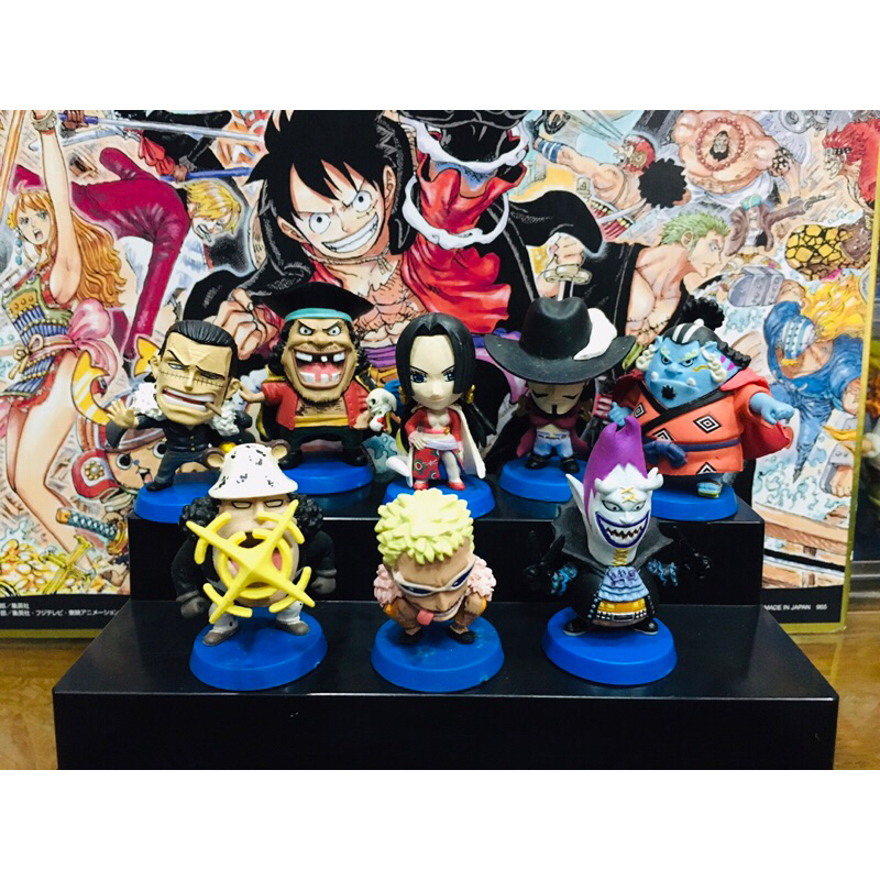 (MBH) แท้ 100% ครบเซ็ท 8 ตัว กลุ่ม 7 เทพโจรสลัด แมวทอง One piece วันพีช Model โมเดล Figures ฟิกเกอร์