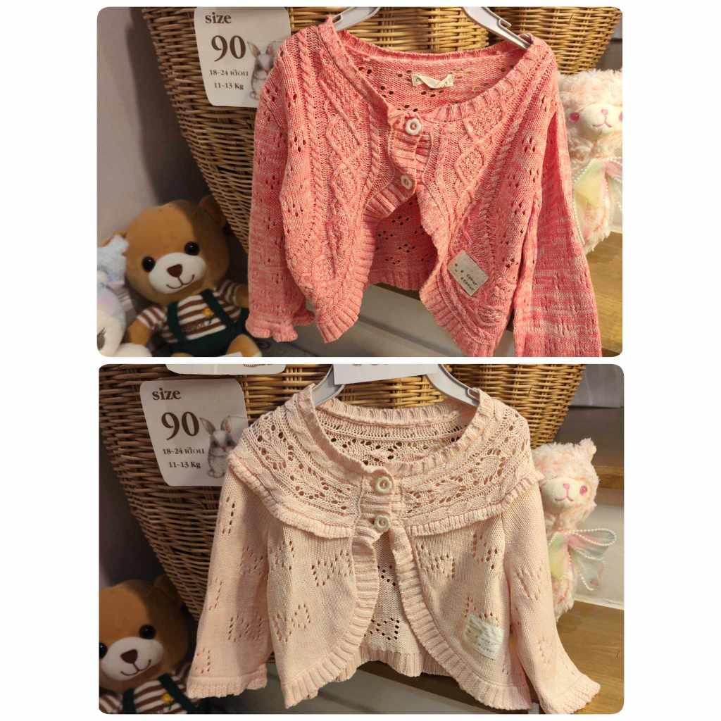 เสื้อคลุมแบรนด์ Coeur A Coeur ส่งต่อเสื้อผ้าลูกสาวแบรนด์ญี่ปุ่นมือสอง