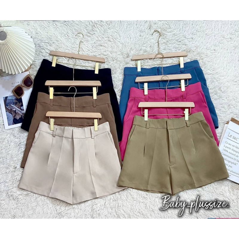 Basic shortpants กางเกงขาสั้นสวยๆทรงเบสิค เอว 34-54”