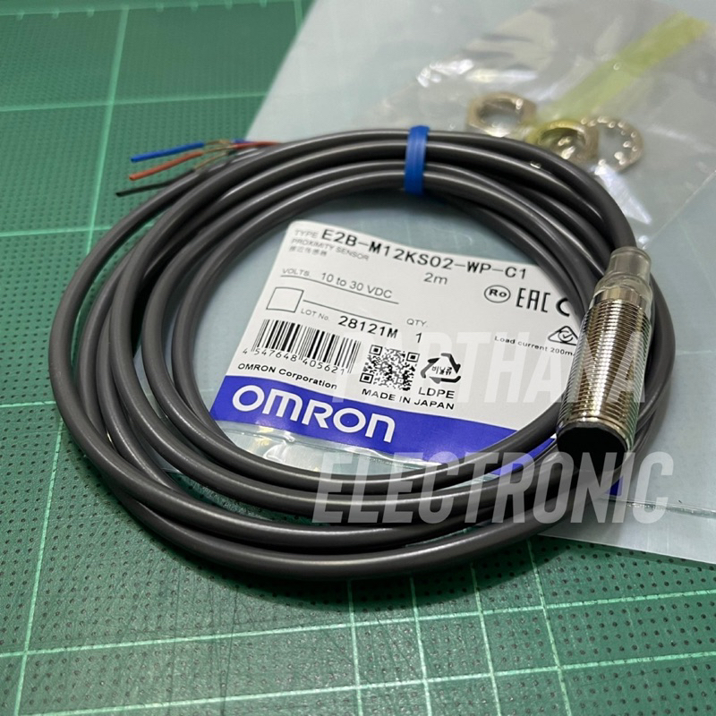 E2B-M12KS02-WP-C1 Sensor NPN NO พร้อมส่งในไทย🇹🇭
