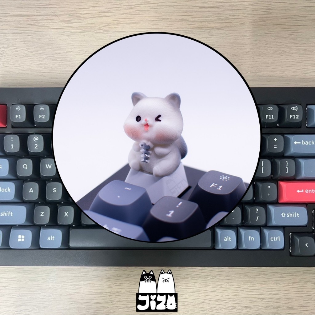Keycap Cat ปุ่มกดคีย์บอร์ด น้องแมว พร้อมส่ง🇹🇭 - รูปที่ 2