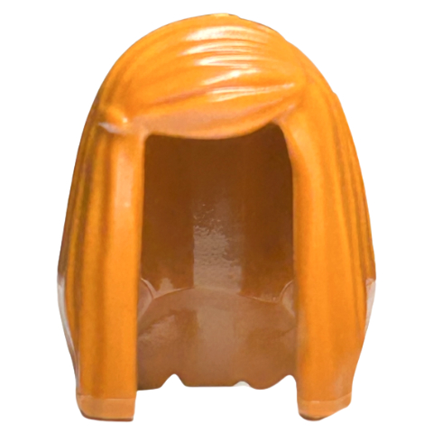 ชิ้นส่วนเลโก้ Lego Part Minifigure, Hair Female Long Straight with Left Side Part (92083) ราคา/ชิ้น