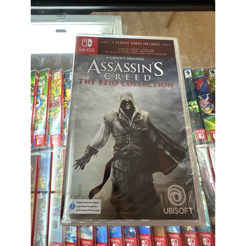 แผ่นสวิชมือหนึ่ง assassin creed ezio collection