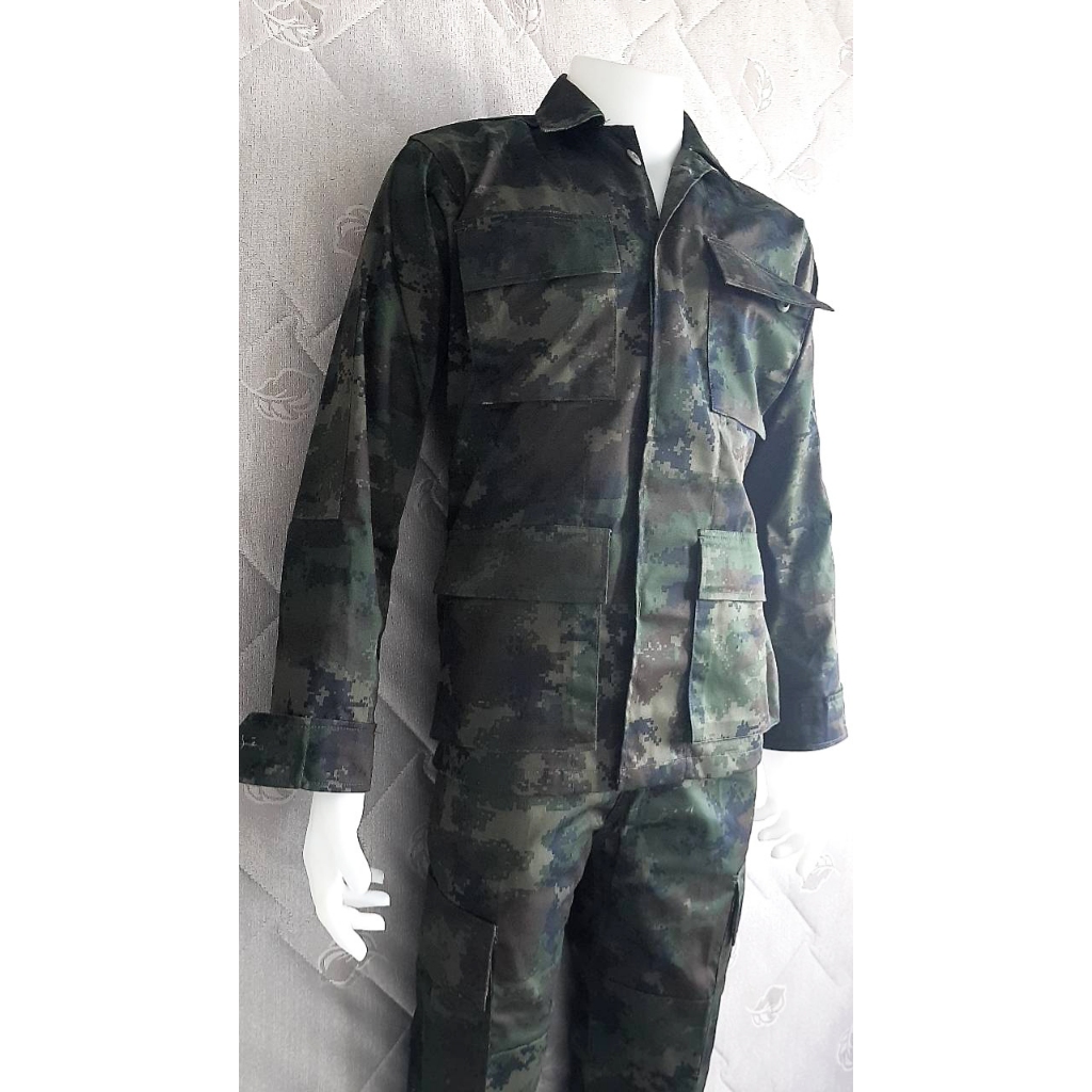 ชุดพรางดิจิตอลทหารเรือเครื่องแบบใส่ฝึก