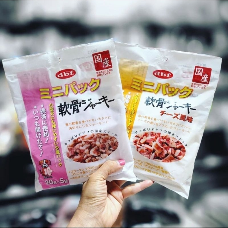 พร้อมส่ง‼️DBF🇯🇵ขายดีมากกกกก DBF กระดูกหมูอ่อนผสมคอลลาเจน 7000mg.รสออริจินัลและรสชีส/หมา 3 เดือนขึ้นไ