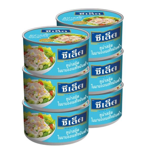 Sealect Tuna ซีเล็คทูน่าสลัดในมายองเนส 95 กรัม (แพ็ค 6 กระป๋อง)