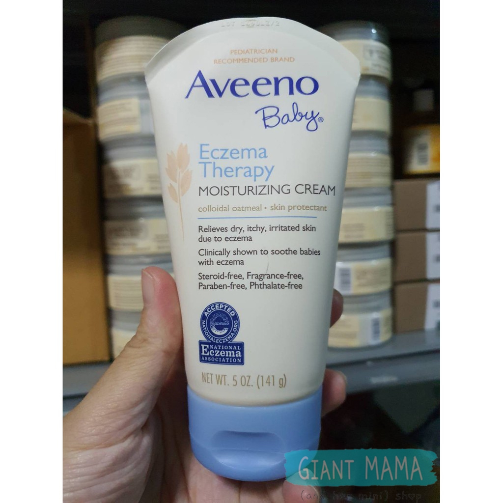 Aveeno Baby Eczema Therapy Moisturizing Cream ครีมบำรุงผิวเด็ก สำหรับผิวที่แห้งและคัน